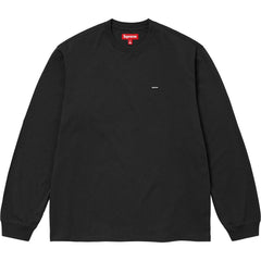 Supreme Small Box L/S Tee – Black