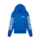 Amiri Bones Stacked Hoodie Blue