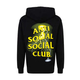 Anti Social Social Club Twista Lightning Hoodie Black