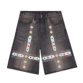 Bravest Studios Sapphire Denim Shorts Black