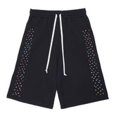 Cactus Valley Crystal Cactus Sweat Shorts Black
