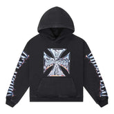 Godspeed Chrome Motto Hoodie Black Wash