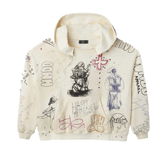 HMDD Sketch Hoodie Cream
