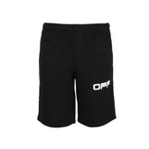 Off-White Airport Tape Sweatshort Black