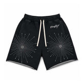 Prestige Black Star Rhinestone Shorts