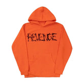 Revenge Durk Bones Hoodie Orange