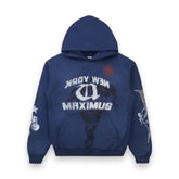 Travis Scott NYC Metlife Utopia Blue Washed Hoodie