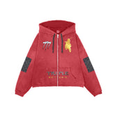Triple Sevens Moto Red Hoodie ComplexCon Exclusive