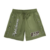 Triple Sevens Nylon Shorts Green
