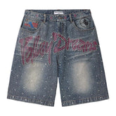Vale Forever Iced Out Dreams Shorts 'Mid Blue'