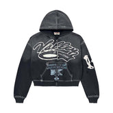 Vale Forever Religion Zip Up Hoodie Black