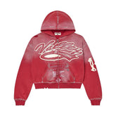 Vale Forever Religion Zip Up Hoodie Red
