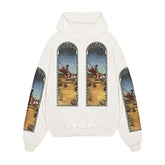 Who Decides War x EST Gee Stained Glass Hoodie White