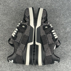 LV Trainer “Black Damier 3D Denim”