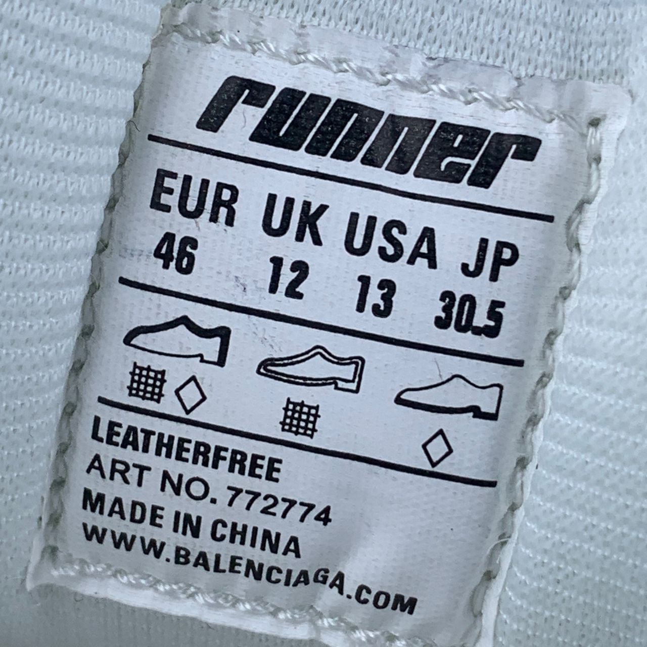 Balenciaga Runner Sneaker 'Worn-Out - Grey White Black'