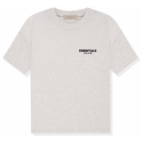 Fear Of God Essentials Light Oatmeal T Shirt (SS22)