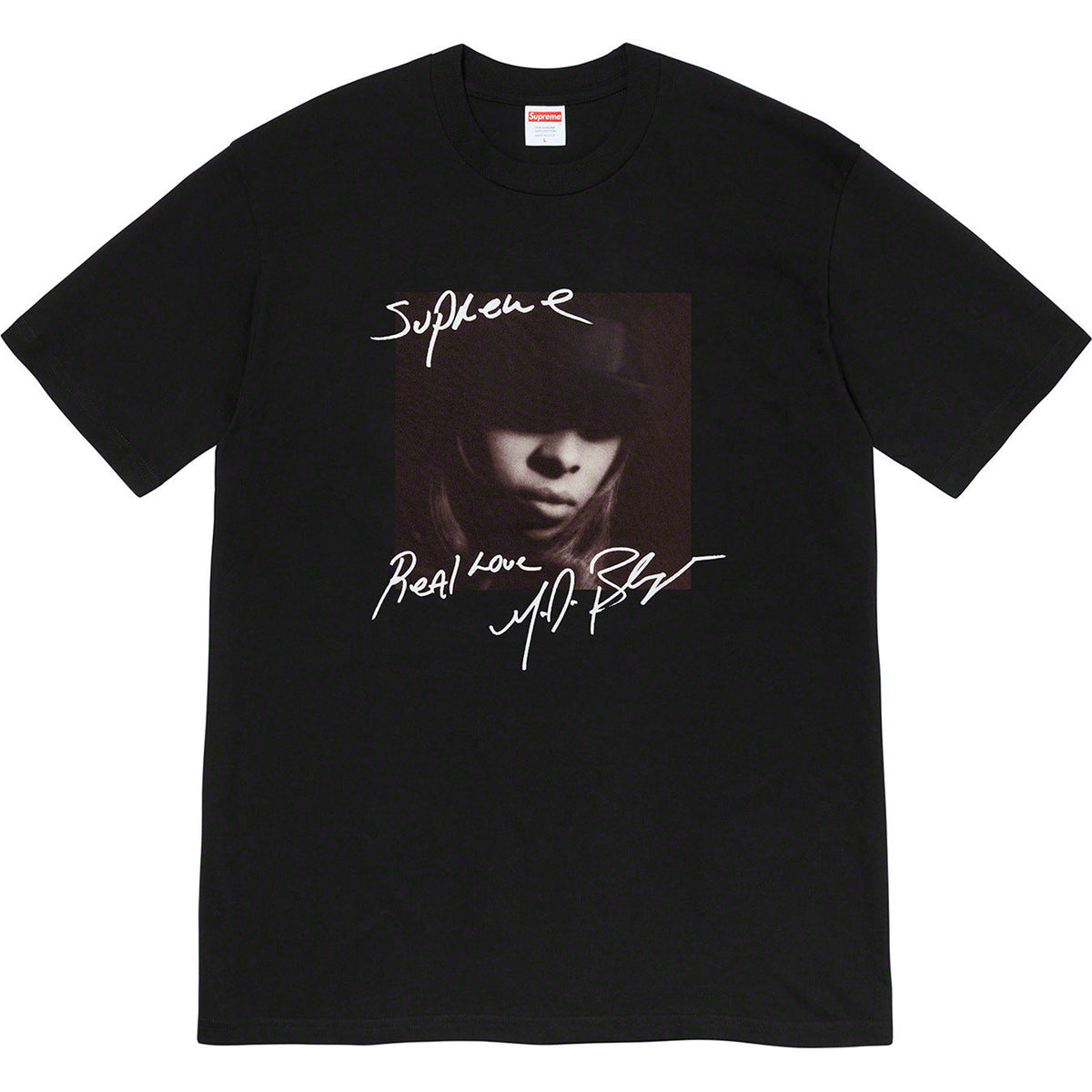 Supreme Mary J. Blige Real Love Tee – Black