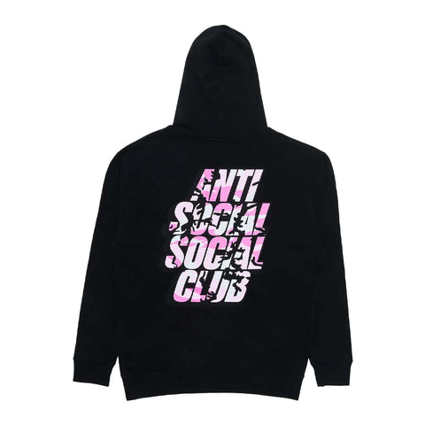 Anti Social Social Club Black Pink Camo Hoodie