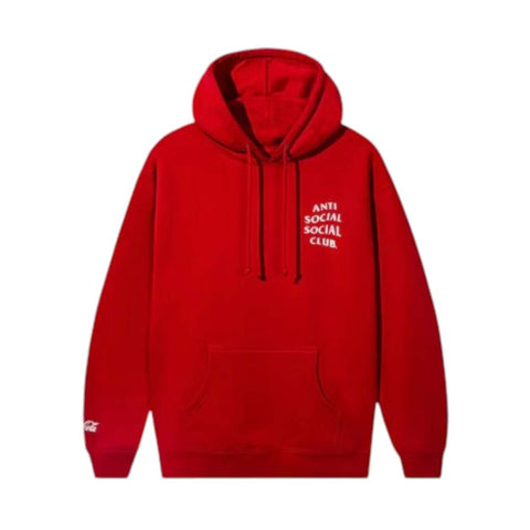 Anti Social Social Club Coca-Cola PB Hoodie Red