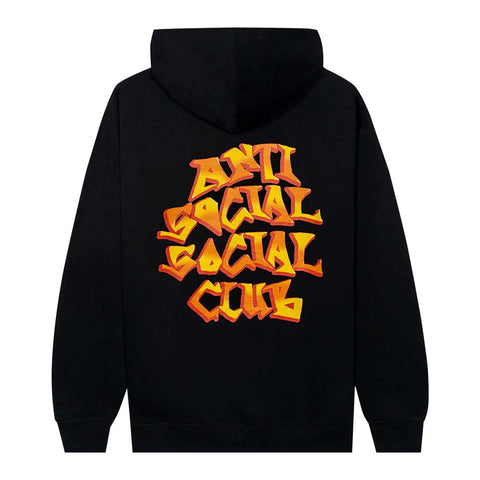 Anti Social Social Club Low Brow Hoodie 'Black'
