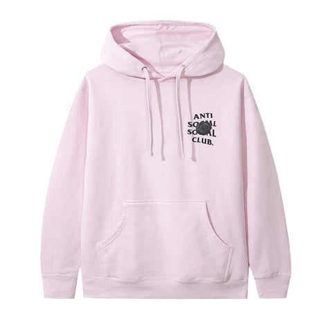 Anti Social Social Club Pink Bat Emoji Hoodie