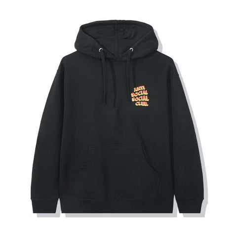 Anti Social Social Club Popcorn Hoodie Black