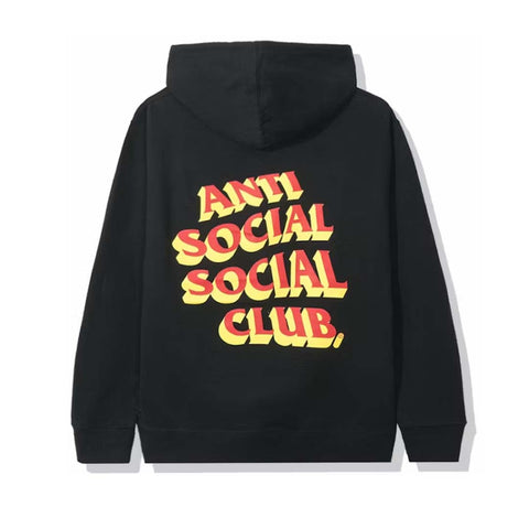 Anti Social Social Club Popcorn Hoodie Black