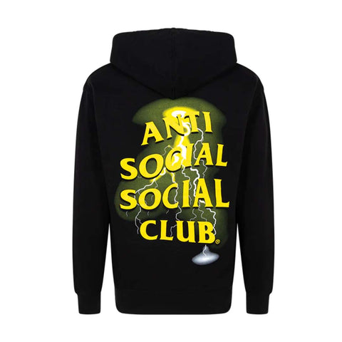 Anti Social Social Club Twista Lightning Hoodie Black