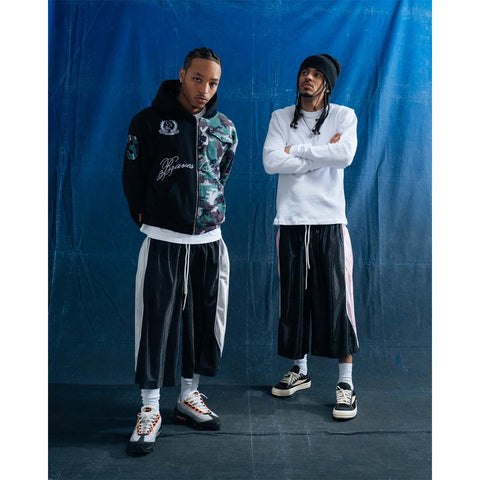 Bravest Studios Baggy Basketball Shorts Black