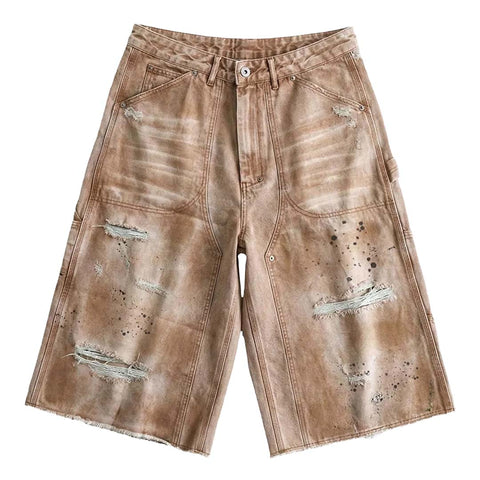 Bravest Studios Brown Carpenter Shorts