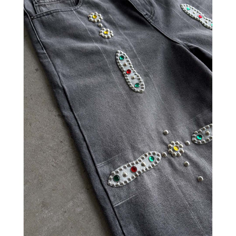 Bravest Studios Sapphire Denim Shorts Black