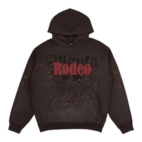 Cactus Jack by Travis Scott x Sp5der Days Before Rodeo Hoodie 'Brown'