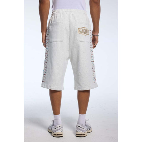 Cactus Valley Crystal Cactus Sweat Shorts Grey