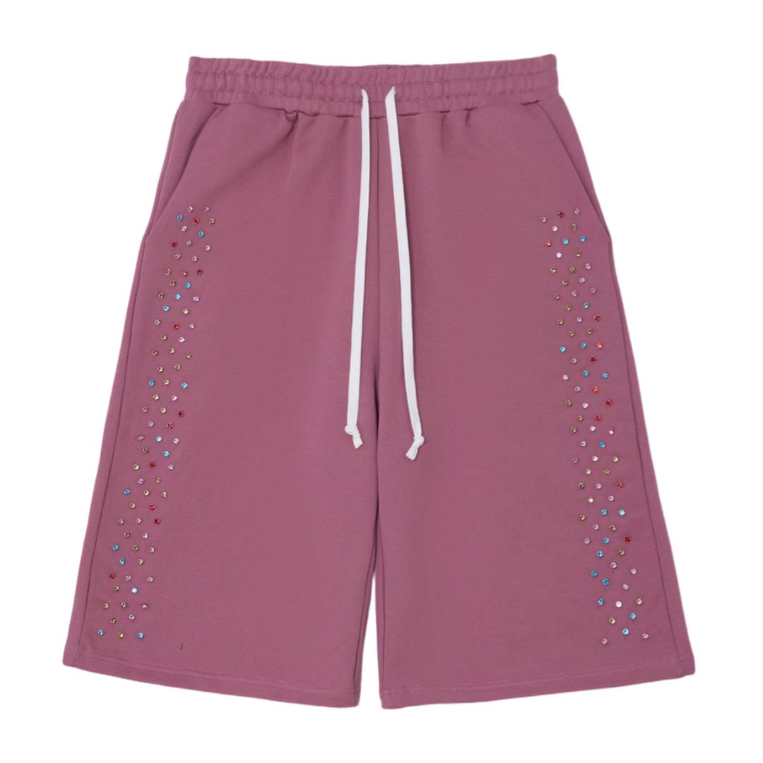 Cactus Valley Crystal Cactus Sweat Shorts Raspberry