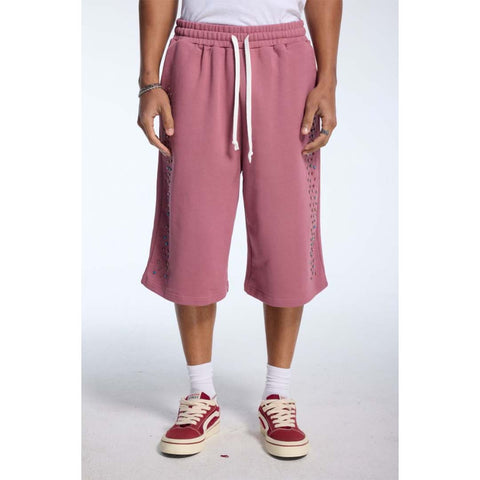 Cactus Valley Crystal Cactus Sweat Shorts Raspberry