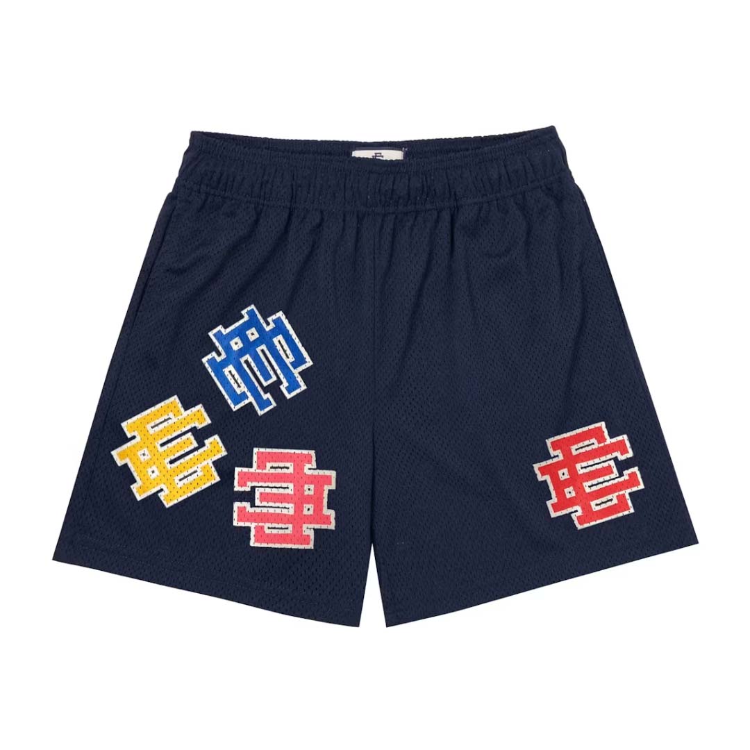 Eric Emanuel EE Basic Navy Test Print Shorts