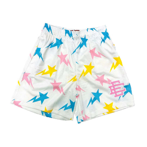 Eric Emanuel x BAPE EE Basic Short White Cotton Candy