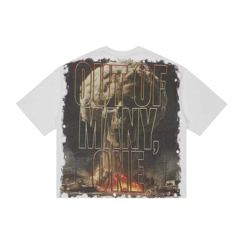 Godspeed Code Red Tee Snow White