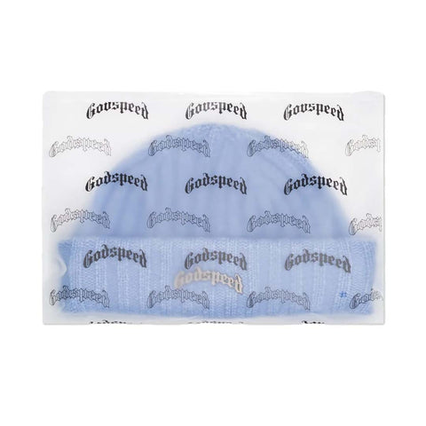 Godspeed OG Logo Emblem Beanie Frosted Blue