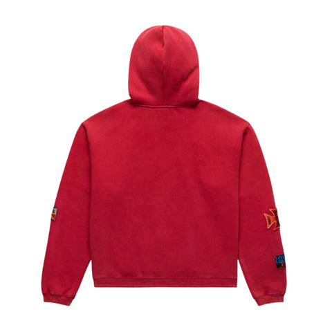 Homme Femme Heartbreak Hoodie Red
