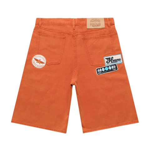 Homme Femme Road Trip Shorts Orange