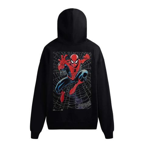Kith Spider Man Hoodie Black