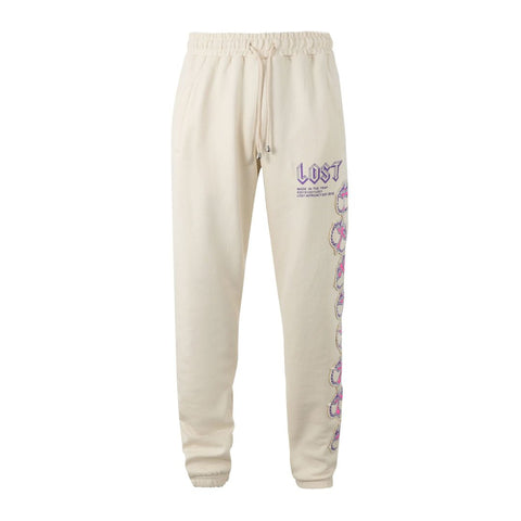 Lost Intricacy Sweatpants Cream Pink