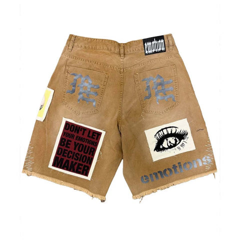 Mixed Emotions Chaos Carpenter Brown Shorts