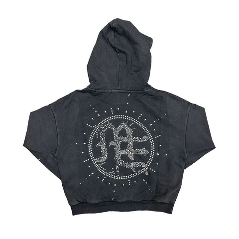 Mixed Emotions Eclipse Zip Up Hoodie Grey