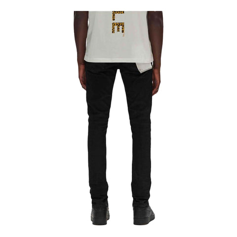 Purple Brand Black Resin 3/D Denim Jeans
