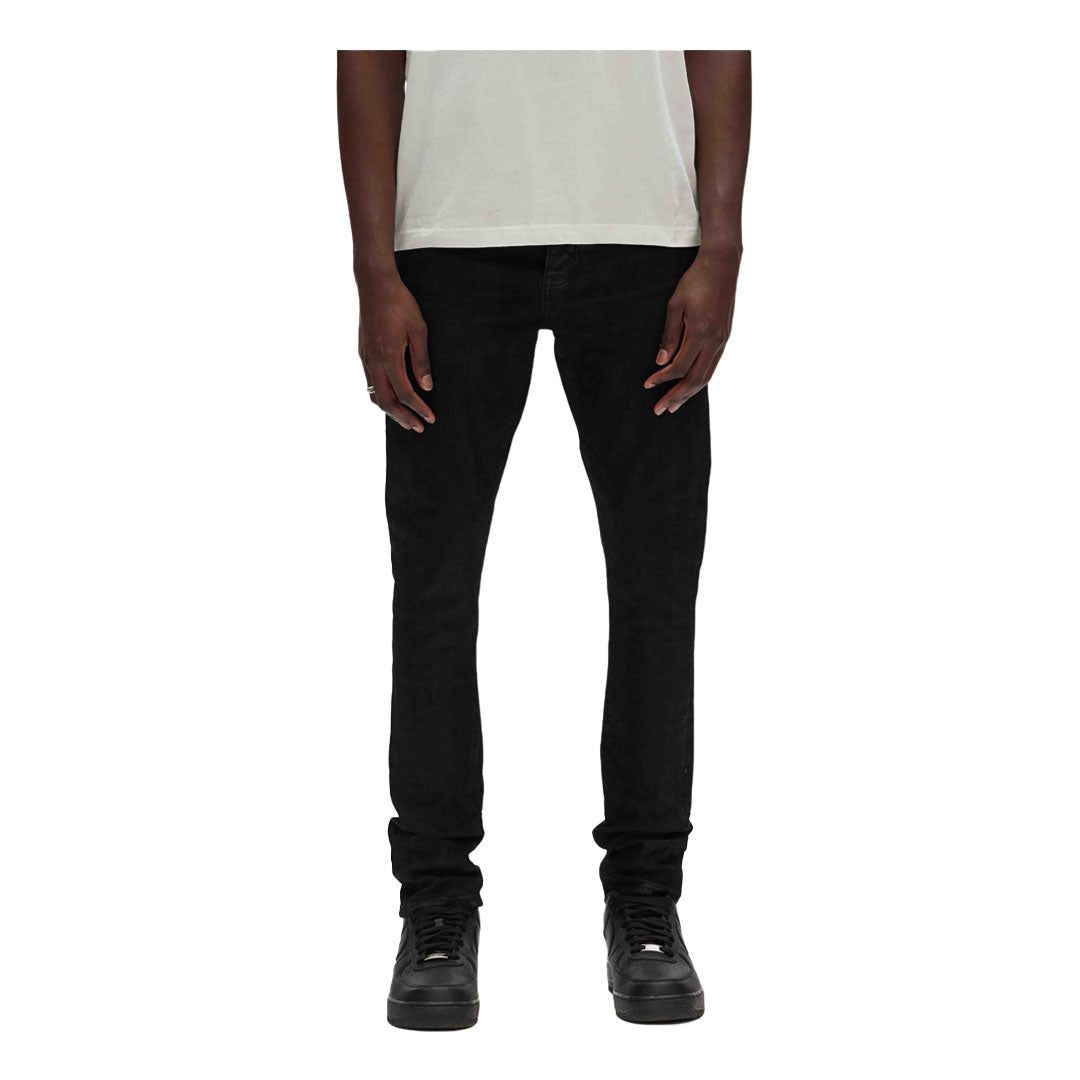 Purple Brand Black Resin 3/D Denim Jeans
