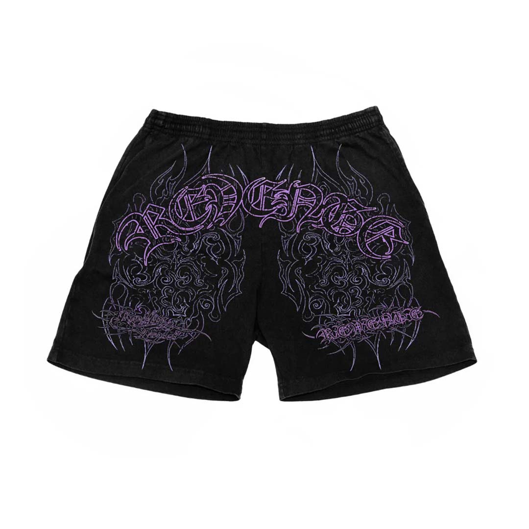 Revenge Rolling Loud Arcane Shorts Black