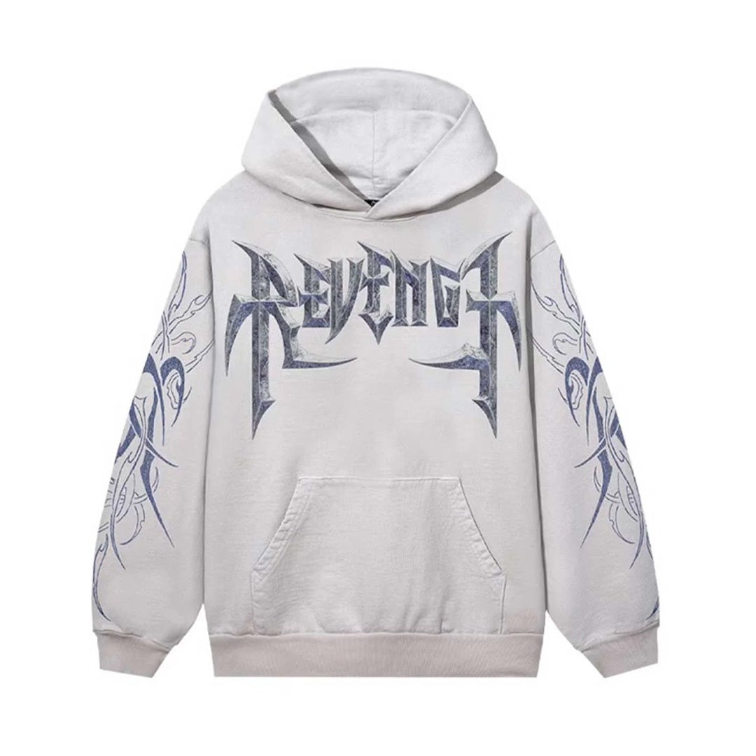 Revenge Shibuya Hoodie Cement