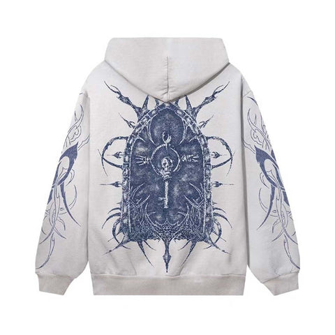 Revenge Shibuya Hoodie Cement
